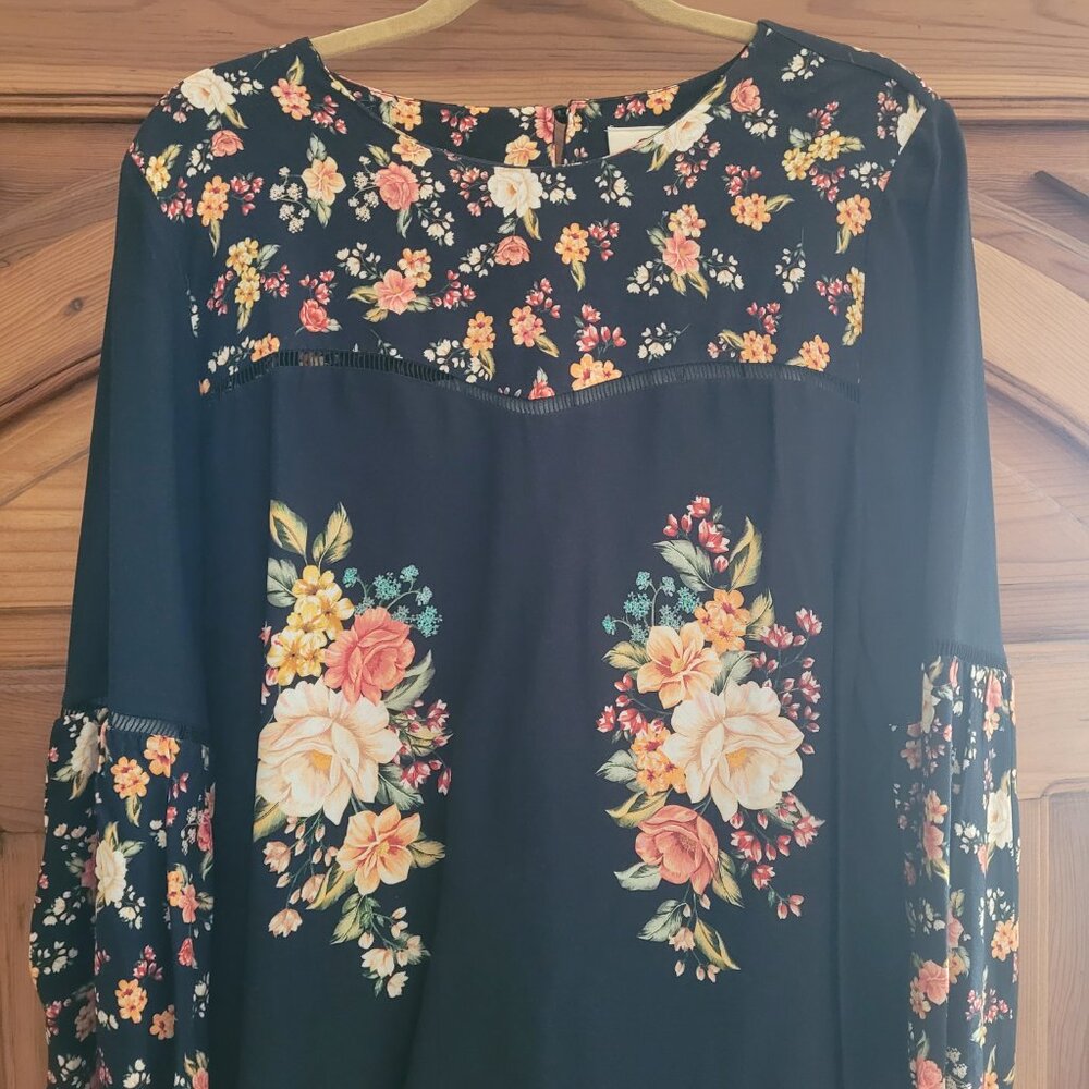 Anthropologie Farm Rio Estelle Blouse XL